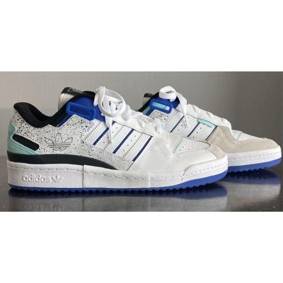 adidas Other - Adidas Forum Exhibit Low Men Sz 12 Retro Lifestyle Shoe White Sneaker